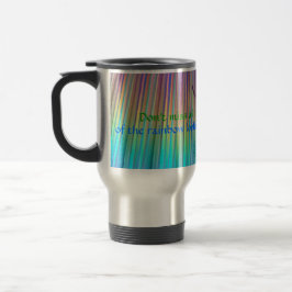 REGENBOGEN irische Sprichwort-Tasse (addieren Sie Reisebecher