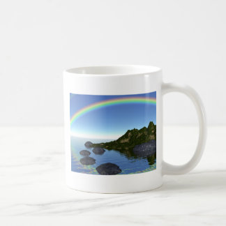 Regenbogen isalnd kaffeetasse
