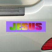 Regenbogen-Jesus-Autoaufkleber Autoaufkleber (Auf Auto)