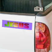 Regenbogen-Jesus-Autoaufkleber Autoaufkleber (Auf Lkw)