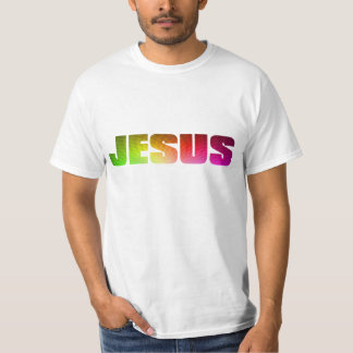 Regenbogen Jesus T-Shirt