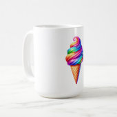 Regenbogen kaffeetasse (Vorderseite Links)