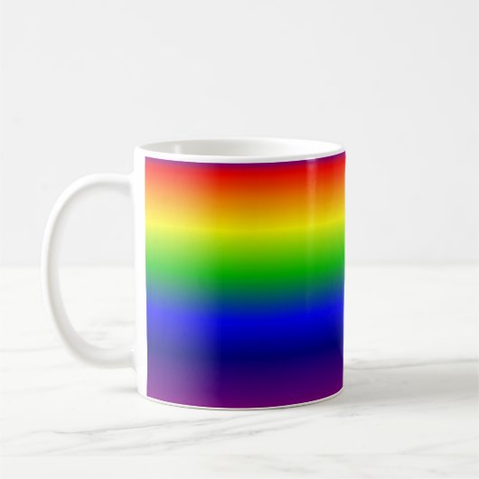 Regenbogen Kaffeetasse (Links)