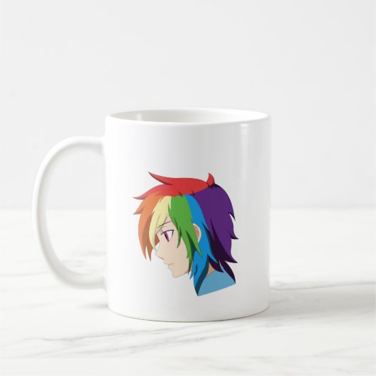 Regenbogen Kaffeetasse (Links)
