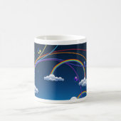 Regenbogen Kaffeetasse (Mittel)