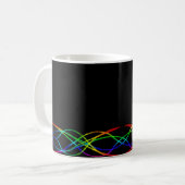Regenbogen Kaffeetasse (Vorderseite Links)