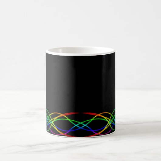 Regenbogen Kaffeetasse (Mittel)