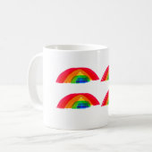 Regenbogen-Kaffeetasse Kaffeetasse (Vorderseite Links)