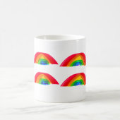 Regenbogen-Kaffeetasse Kaffeetasse (Mittel)