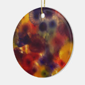 Regenbogen Kalidascope Keramik Ornament (Links)