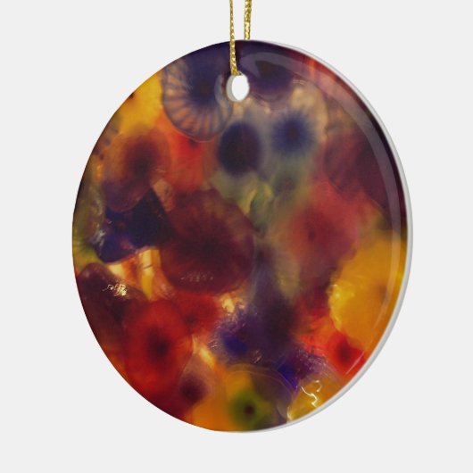 Regenbogen Kalidascope Keramik Ornament (Links)