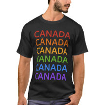 Regenbogen KANADA-Shirts u. -jacken