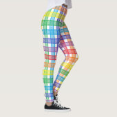 Regenbogen kariert leggings (Rechts)