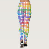 Regenbogen kariert leggings (Rückseite)