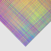 Regenbogen-kariertes Seidenpapier (Ausschnitt)