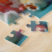 Regenbogen Karneval Popcorn Puzzle (Seite)