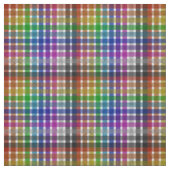 Regenbogen-Karostoff - Polyester-Poplin-Stoff Stoff (Muster)