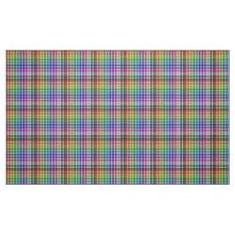 Regenbogen-Karostoff - Polyester-Poplin-Stoff Stoff