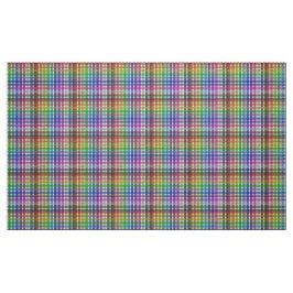 Regenbogen-Karostoff - Polyestergewebe Stoff