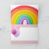 Regenbogen karte (Innenseite)