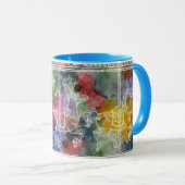 Regenbogen-Karussell Tasse (VorderseiteRechts)