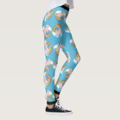 Regenbogen-Katze Leggings (Rechts)