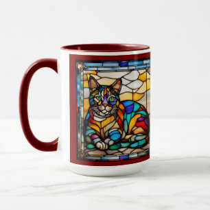 Regenbogen-Katzen-Dekorative Tasse