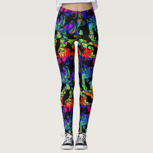 Regenbogen-Katzen-Leggings Leggings