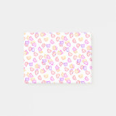 Regenbogen Katzen und Hunde Post-it Klebezettel (Vorderseite)