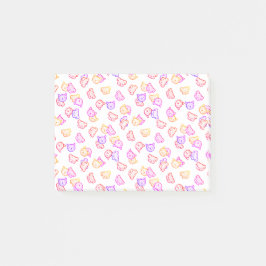 Regenbogen Katzen und Hunde Post-it Klebezettel