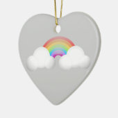 Regenbogen Keramikornament (Links)