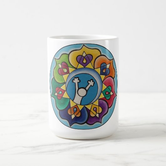 Regenbogen-KinderTasse Kaffeetasse (Mittel)