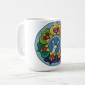 Regenbogen-KinderTasse Kaffeetasse (Vorderseite Links)