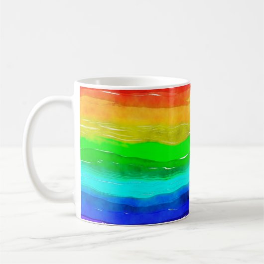 Regenbogen-Klassiker-Tasse Kaffeetasse (Links)