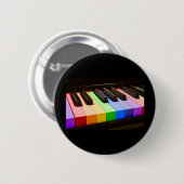 Regenbogen-Klavier Button (Vorne & Hinten)