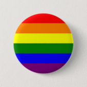 Regenbogen-Knopf Button (Vorderseite)