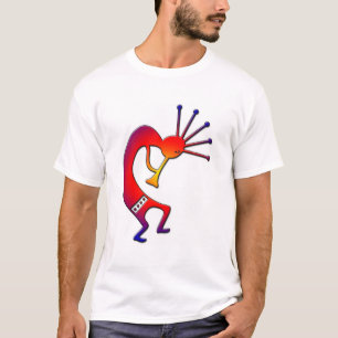 Regenbogen Kokopelli T-Shirt