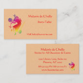 Regenbogen Kokopelli Visitenkarte (Vorne/Hinten)