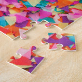 Regenbogen Konfetti Puzzle (Seite)
