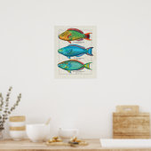 Regenbogen, Königin und Stoplight Poster (Küche)