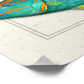 Regenbogen, Königin und Stoplight Poster (Ecke)