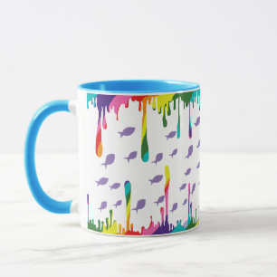 Regenbogen-Korallenriff Tasse