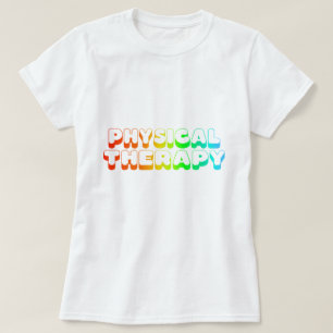 Regenbogen-körperliche Therapie T-Shirt