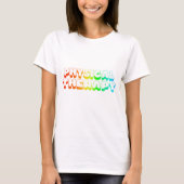 Regenbogen-körperliche Therapie T-Shirt (Vorderseite)