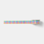 Regenbogen-Kratzer-Band Satinband (Vorderseite)
