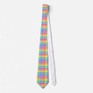 Regenbogen-Kratzer-Krawatte Krawatte