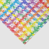 Regenbogen-Kratzer Seidenpapier (Ausschnitt)