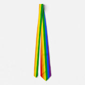 REGENBOGEN KRAWATTE (Rückseite)