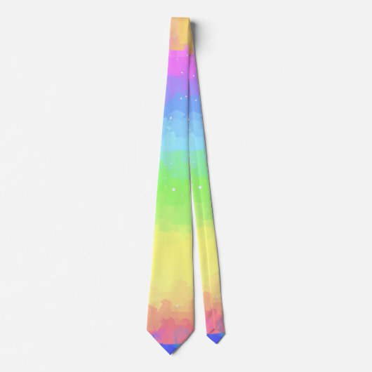 Regenbogen Krawatte (Vorderseite)