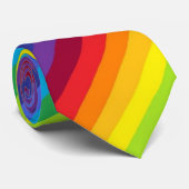 Regenbogen Krawatte (Gerollt)